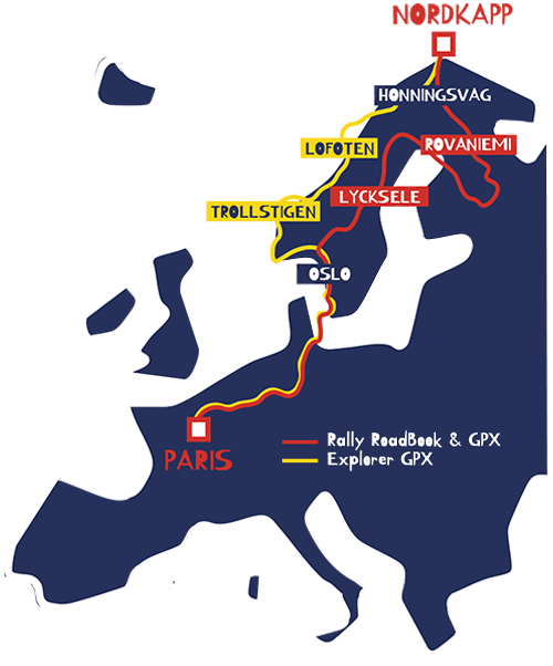 28 June '27 | Paris · 10 July '27 | Nordkapp